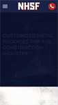 Mobile Screenshot of nhsteelfab.com